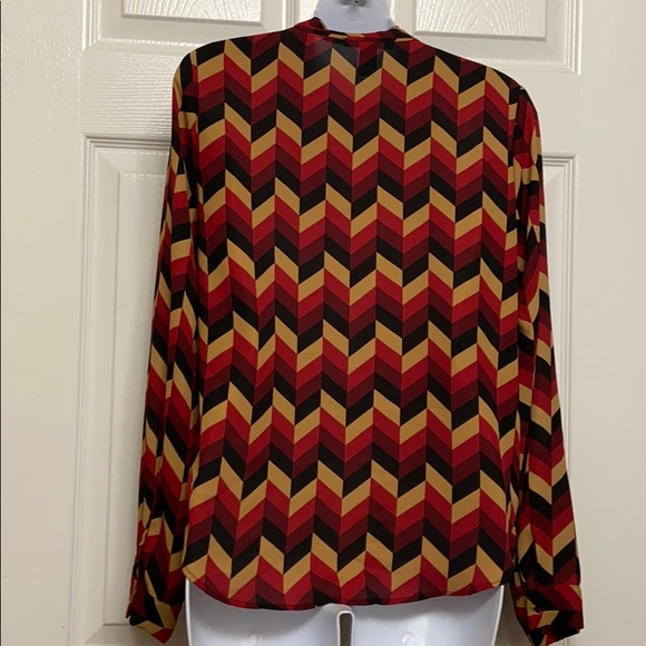 Tie Neck Top - Picture 4 of 4